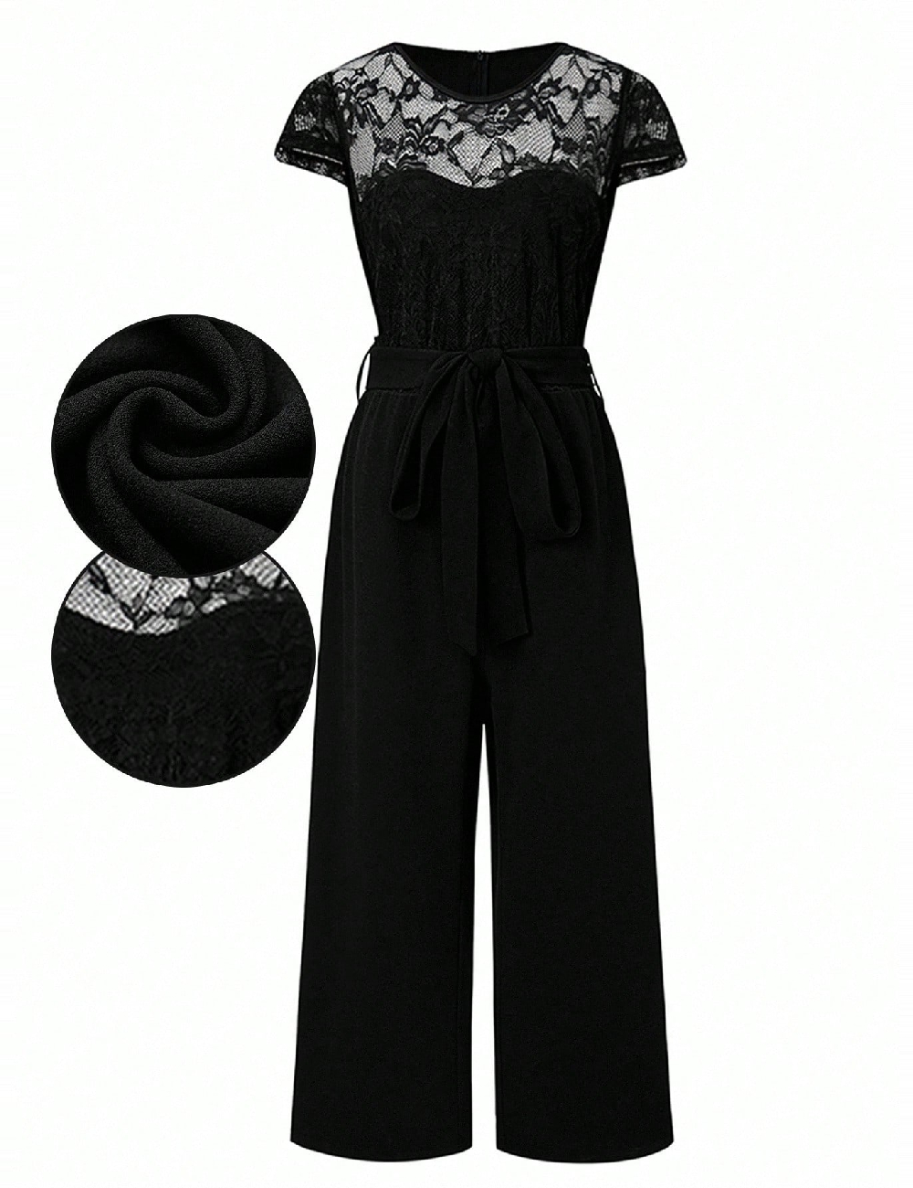 Salopeta SHEIN CURVE, negru