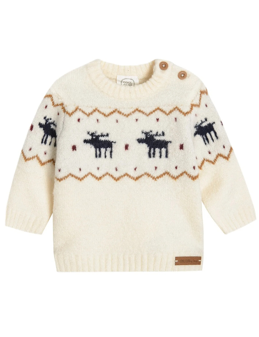 Pulover Cool Club, crem