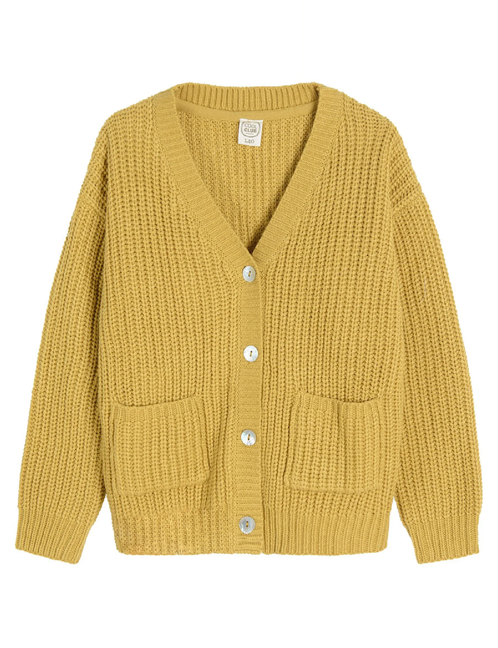 Cardigan Cool Club, mustar