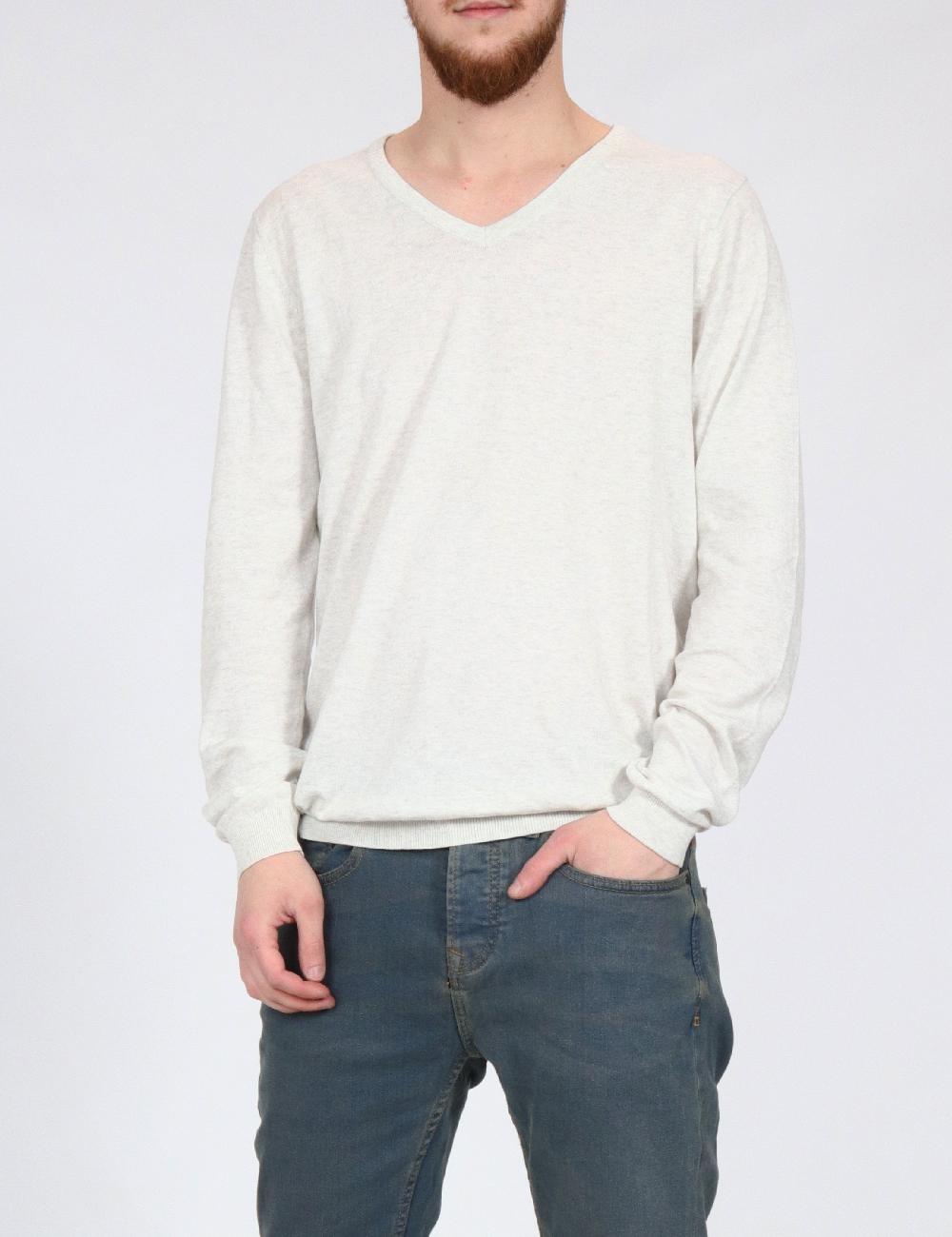 Bluza Pull&Bear, gri
