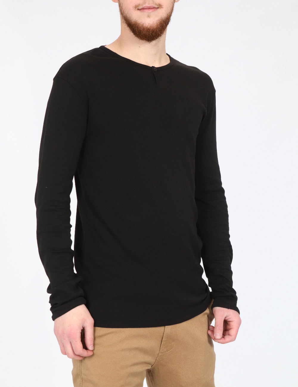 Bluza Pull&Bear, negru