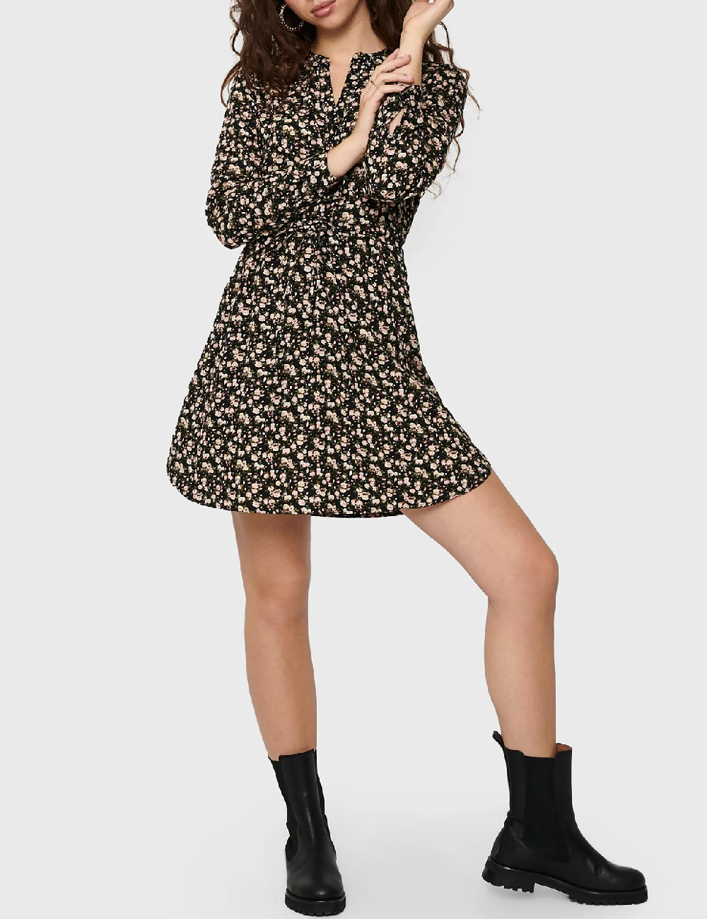 Rochie scurta Only, floral