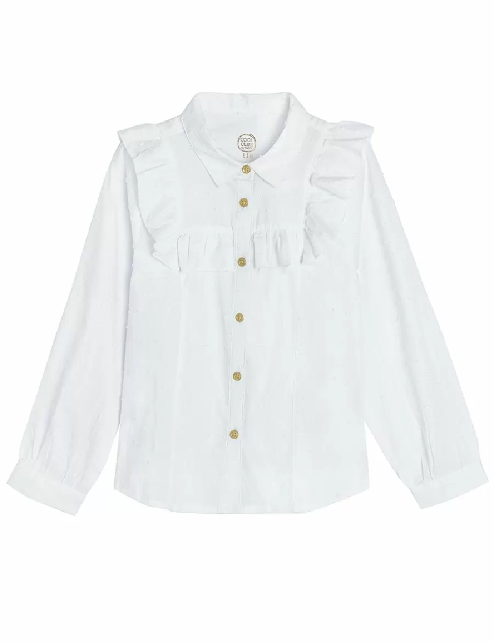 Camasa Cool Club, alb