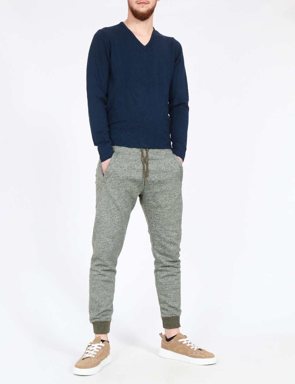 Pantaloni Pull&Bear, verde