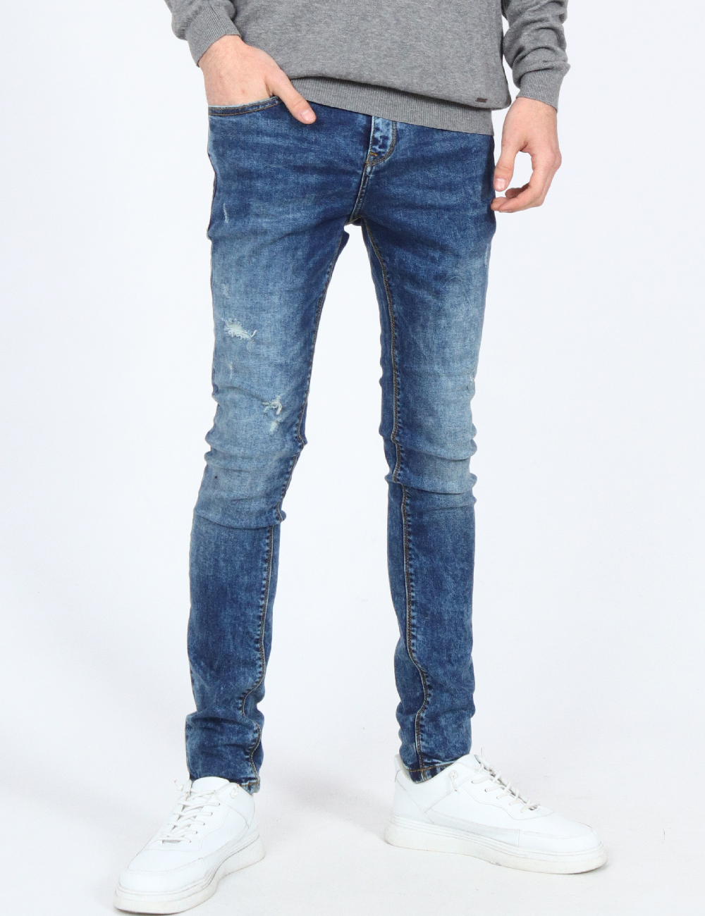 Blugi Pull&Bear, albastru