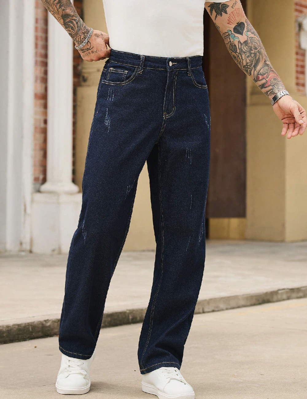 Blugi SHEIN, bleumarin