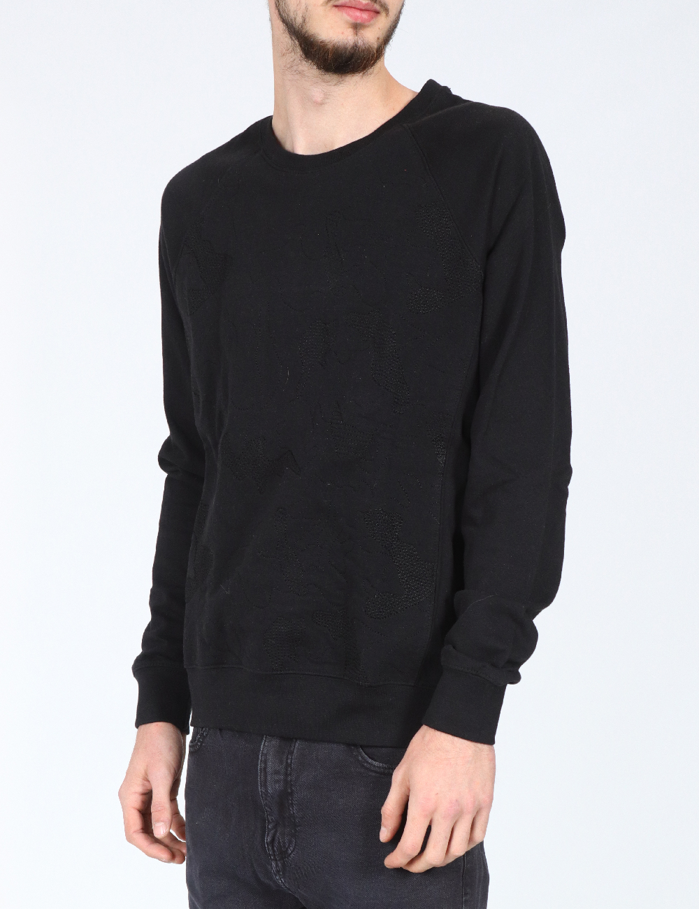 Bluza Pull&Bear, negru