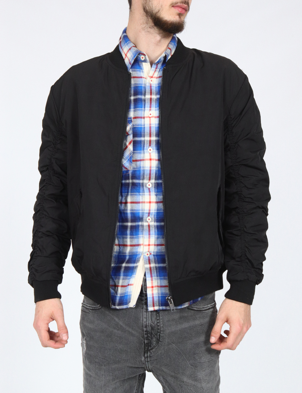 Jacheta Bershka, negru