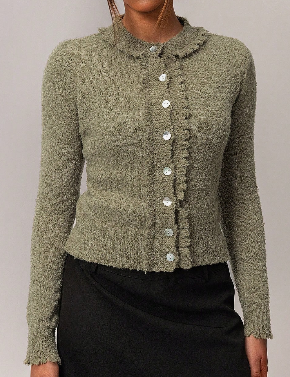 Cardigan SHEIN, verde