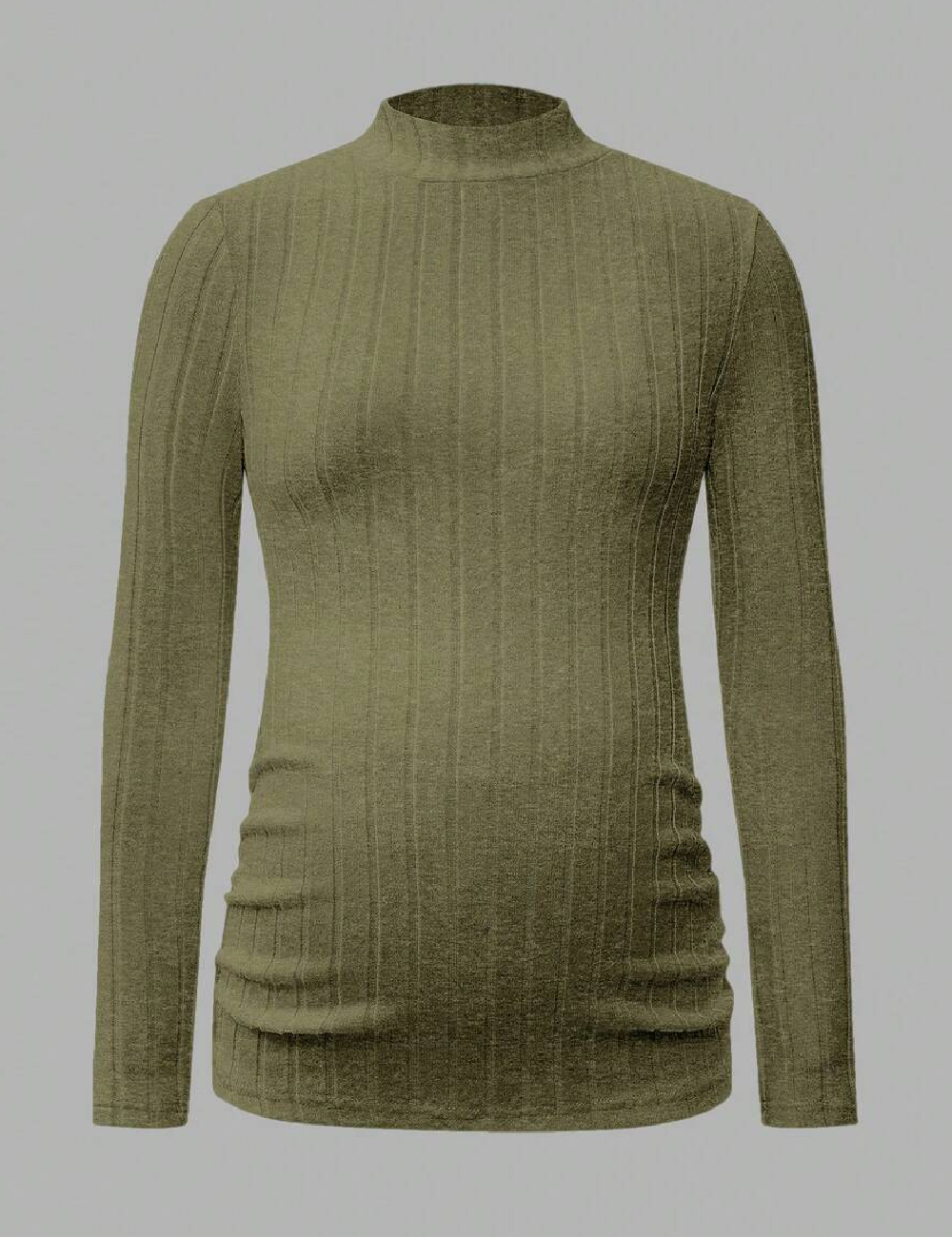 Bluza SHEIN Maternity, verde