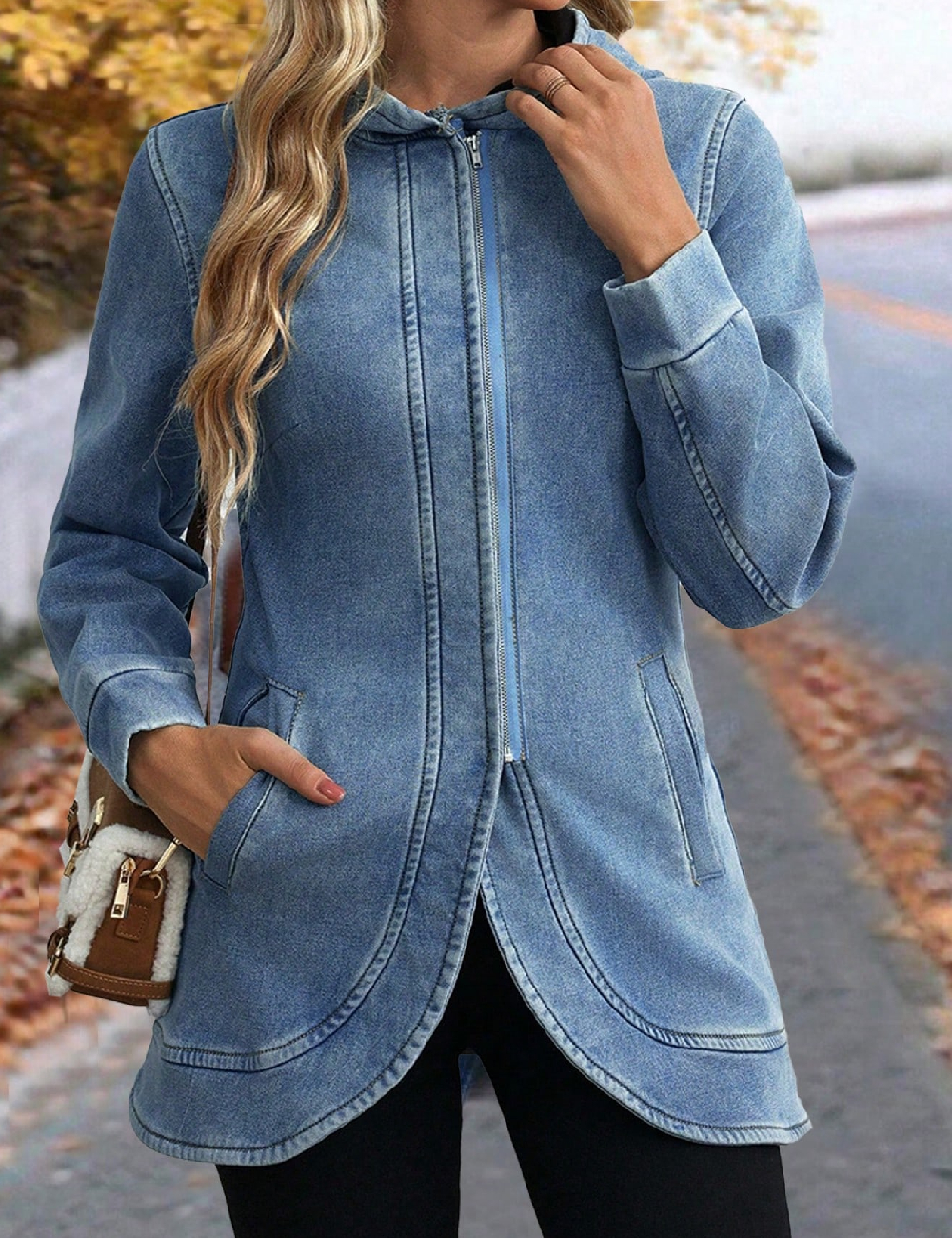 Jacheta SHEIN, albastru