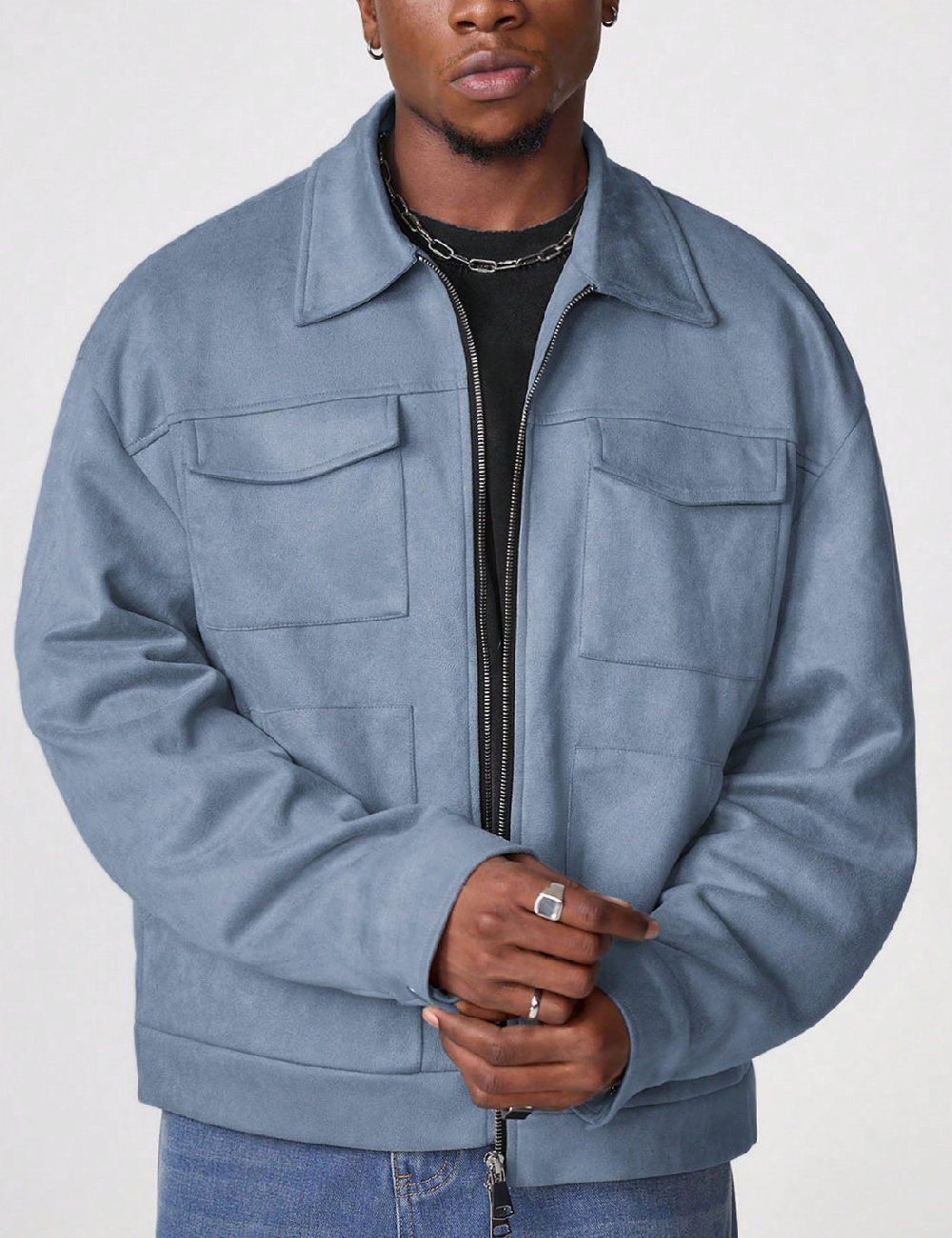 Jacheta SHEIN, albastru