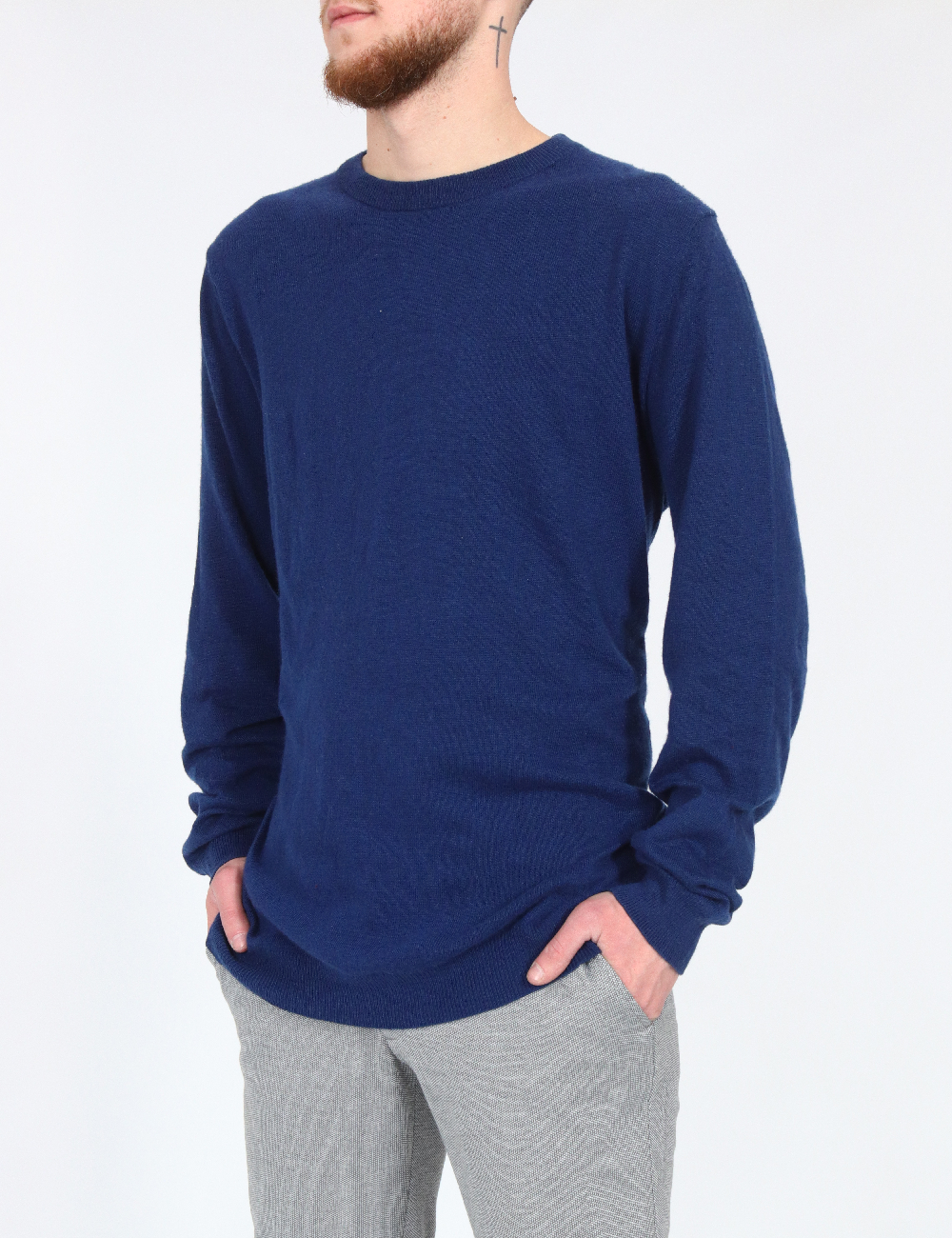 Bluza Pull&Bear, bleumarin