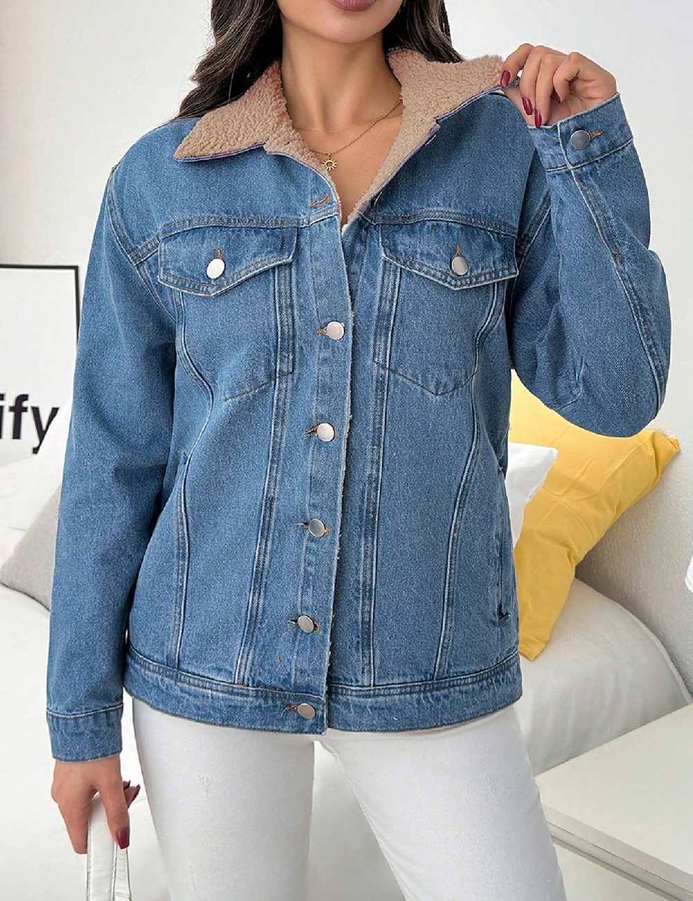 Jacheta SHEIN, albastru