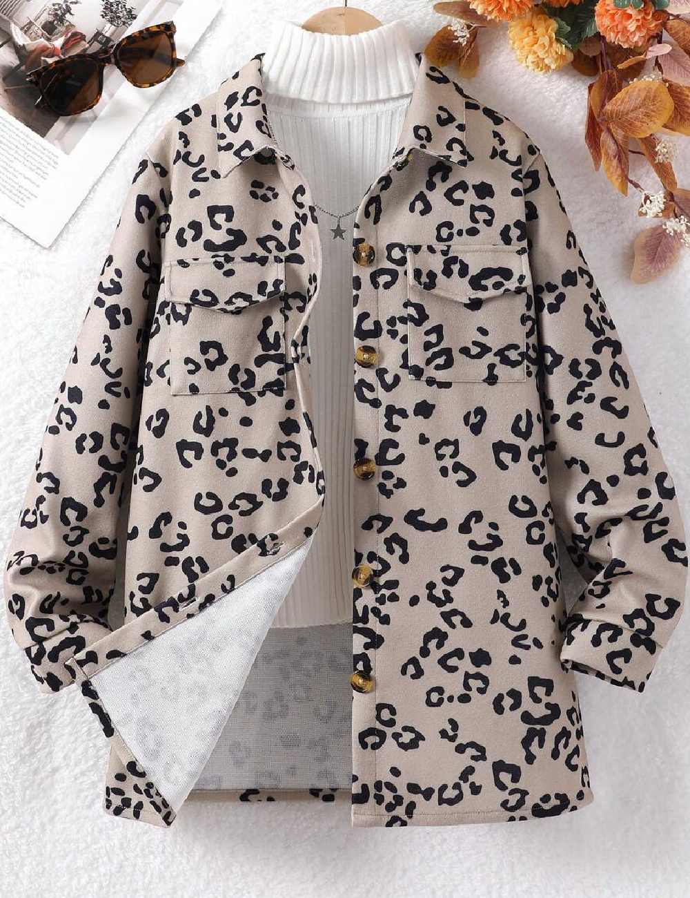 Jacheta Shein Kids, animal print