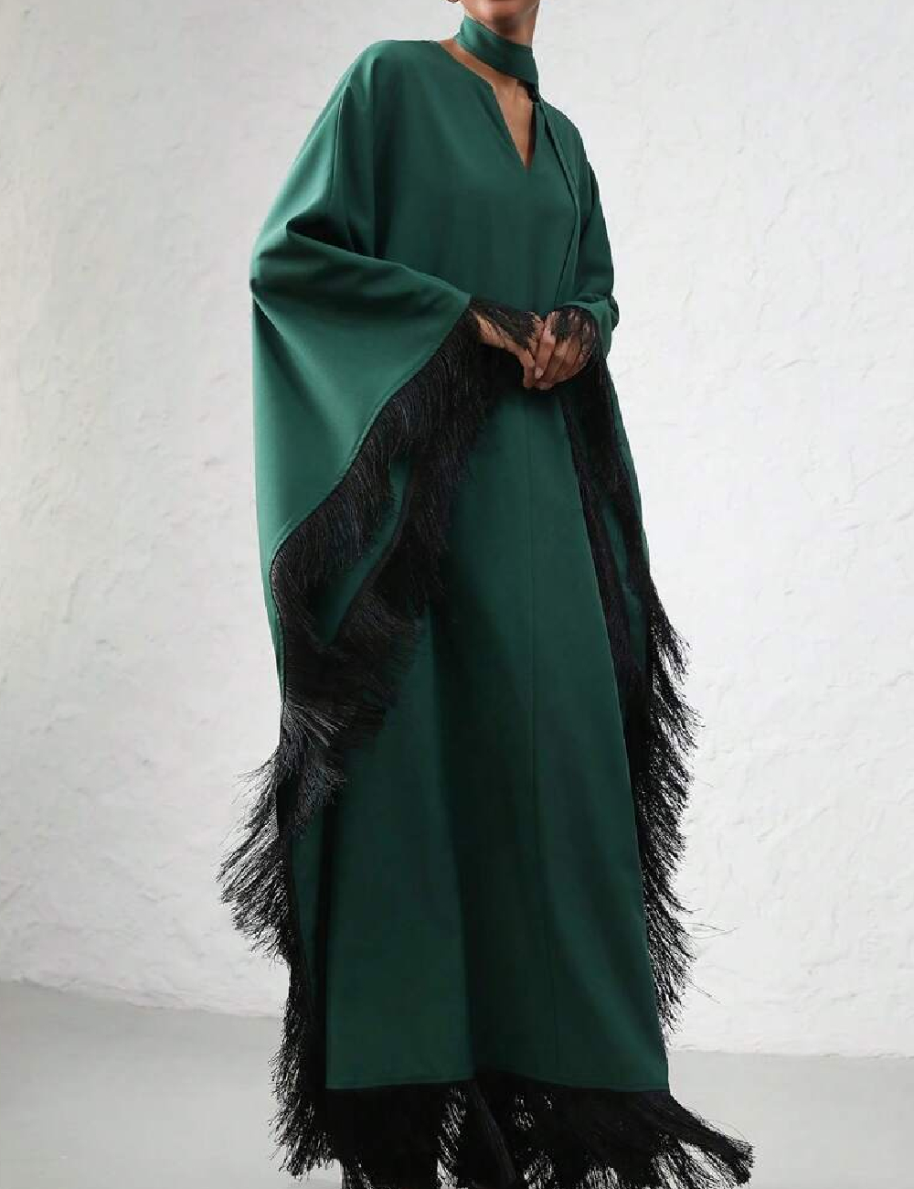 Rochie lunga SHEIN, verde