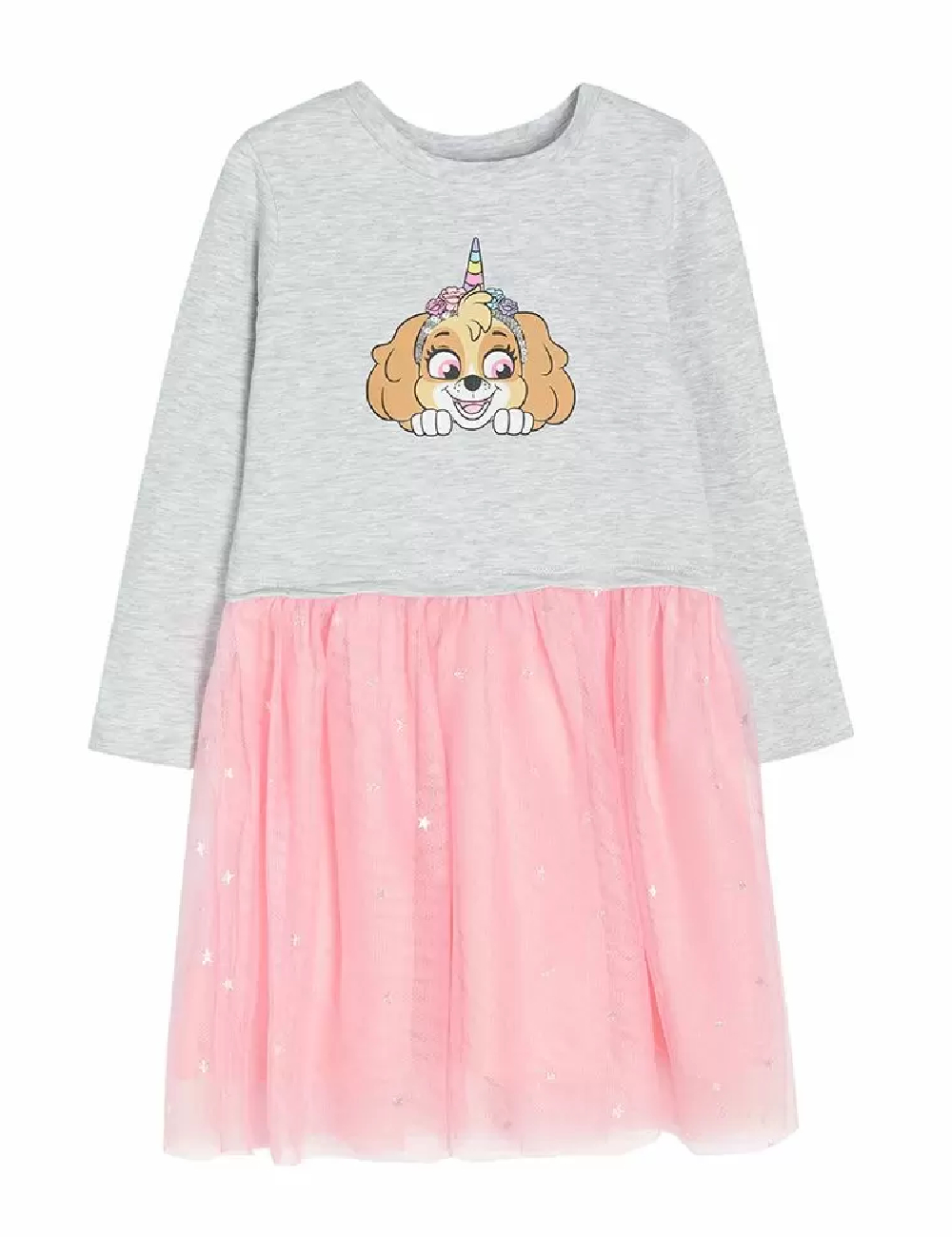 Rochie Cool Club, gri/roz