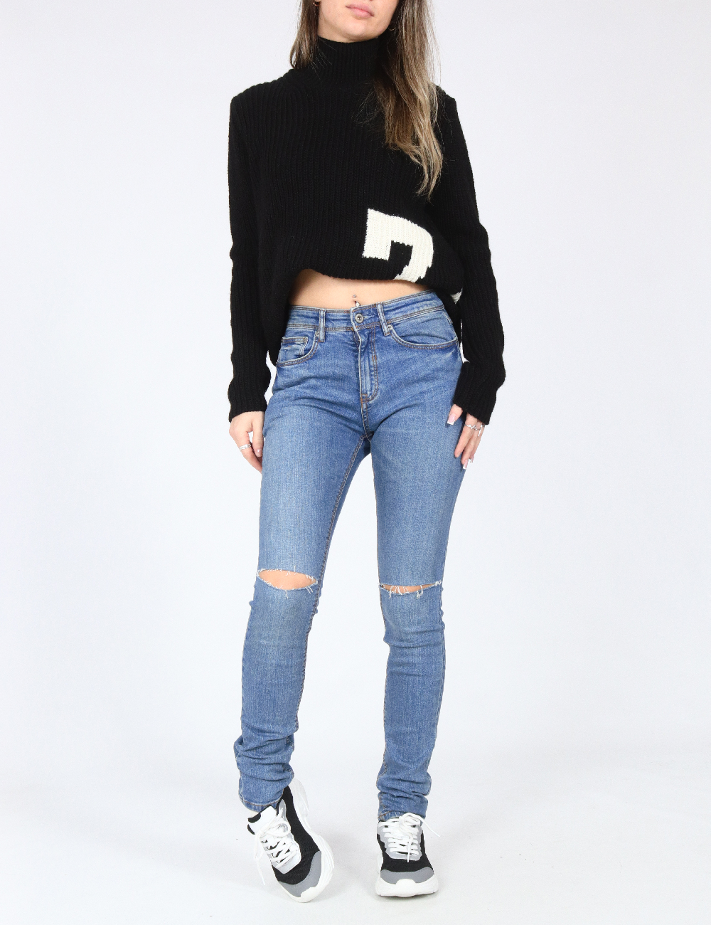 Blugi Pull&Bear, albastru