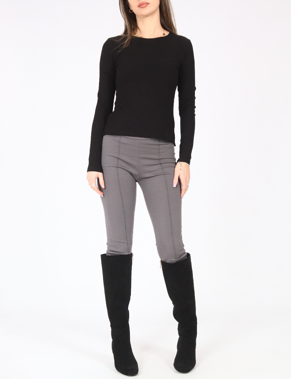 Bluza Bershka, negru