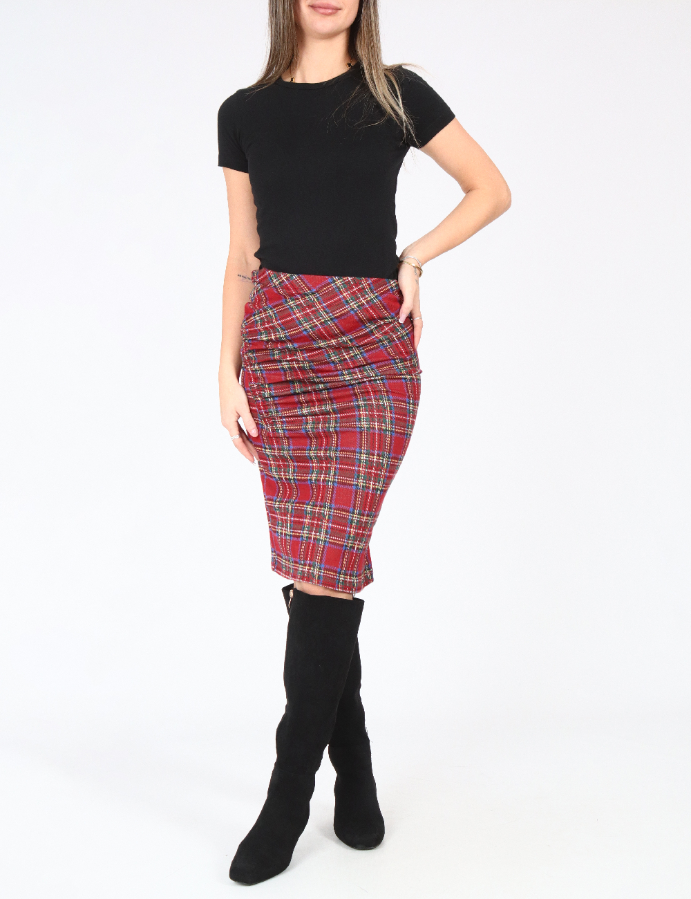 Fusta Pull&Bear, mix culori