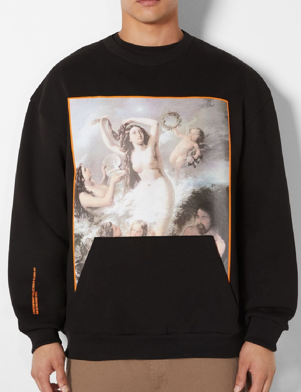 Bluza Bershka, negru