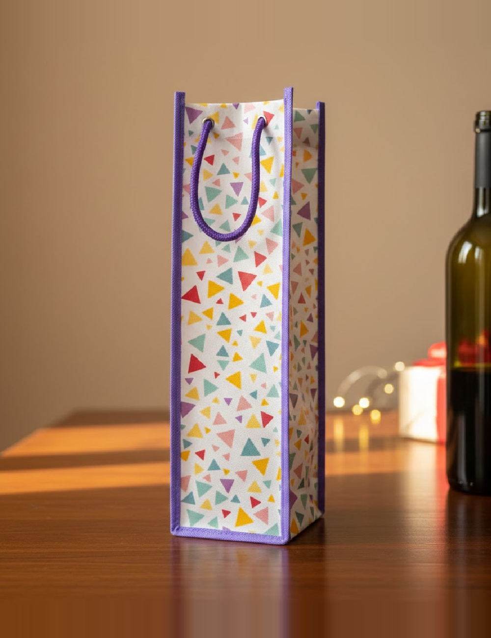 Punga cadou pentru sticla W&O Products, mix culori