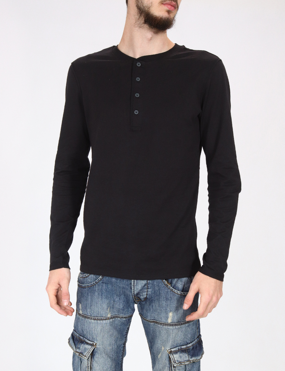 Bluza Bershka, negru