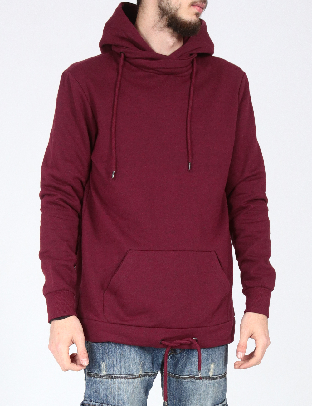 Hanorac Bershka, visiniu