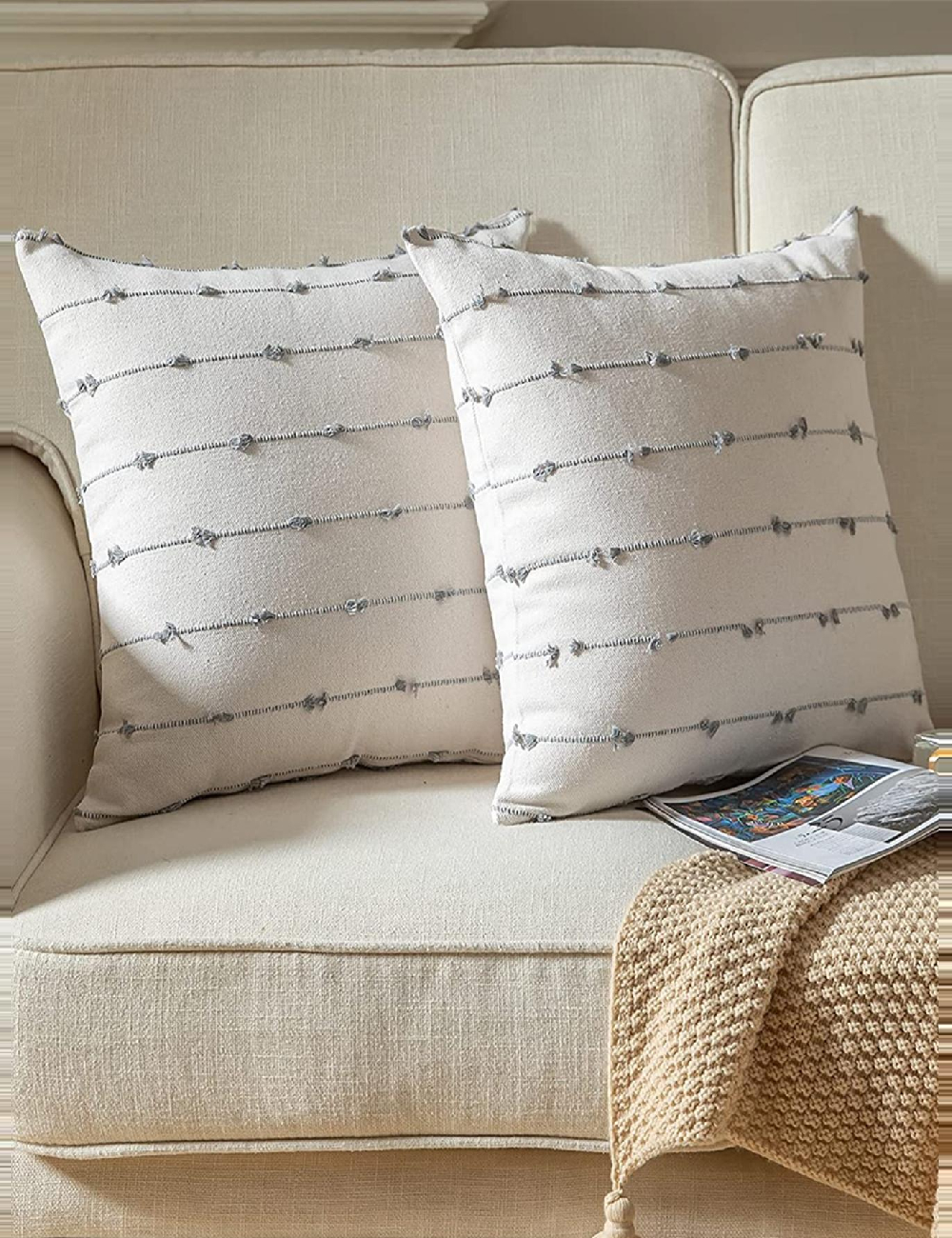 Fata de perna SHEIN, ecru