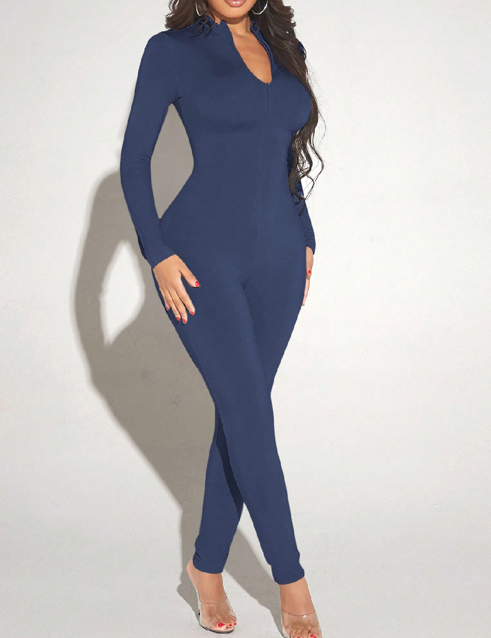 Salopeta SHEIN, albastru