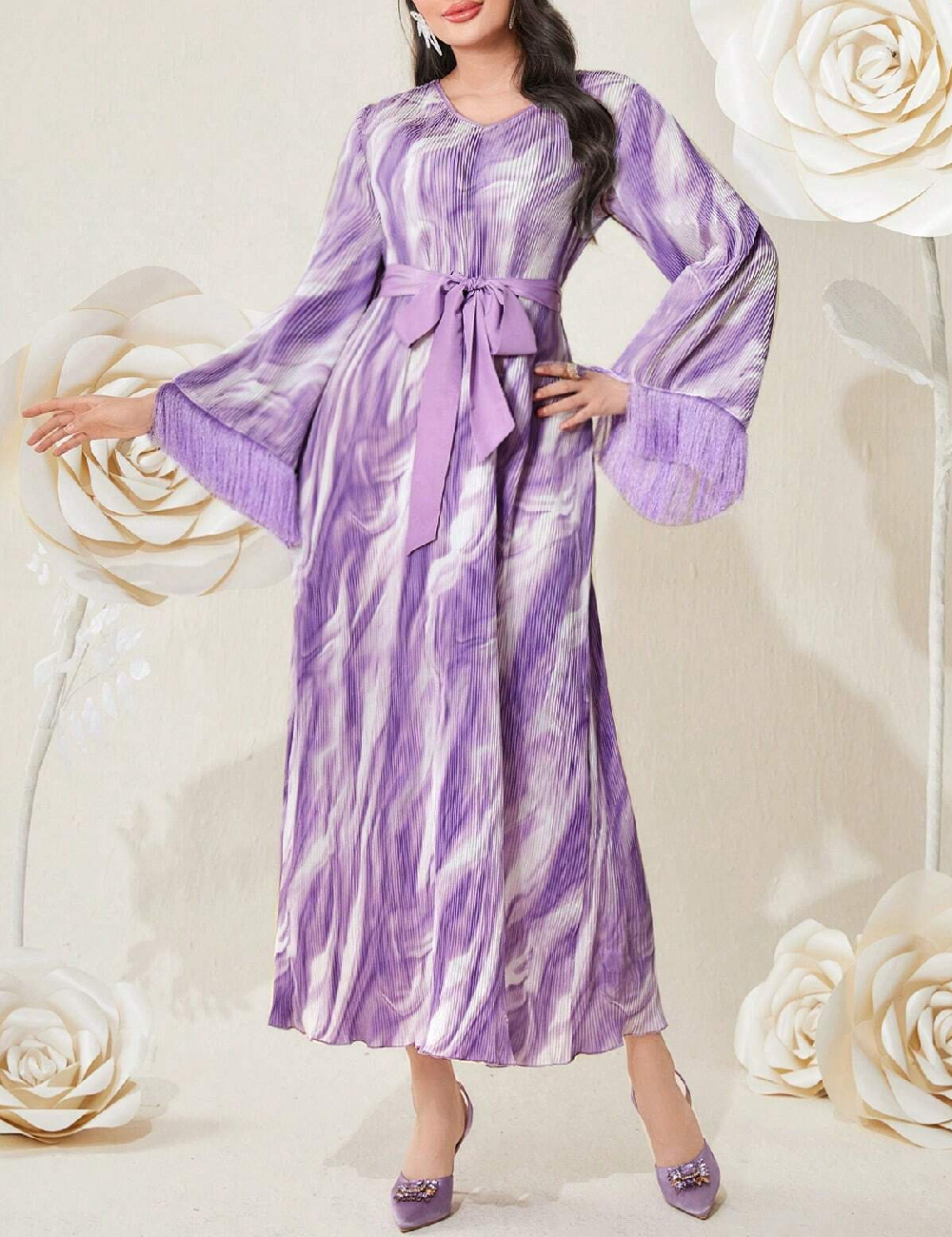 Rochie medie SHEIN, mov