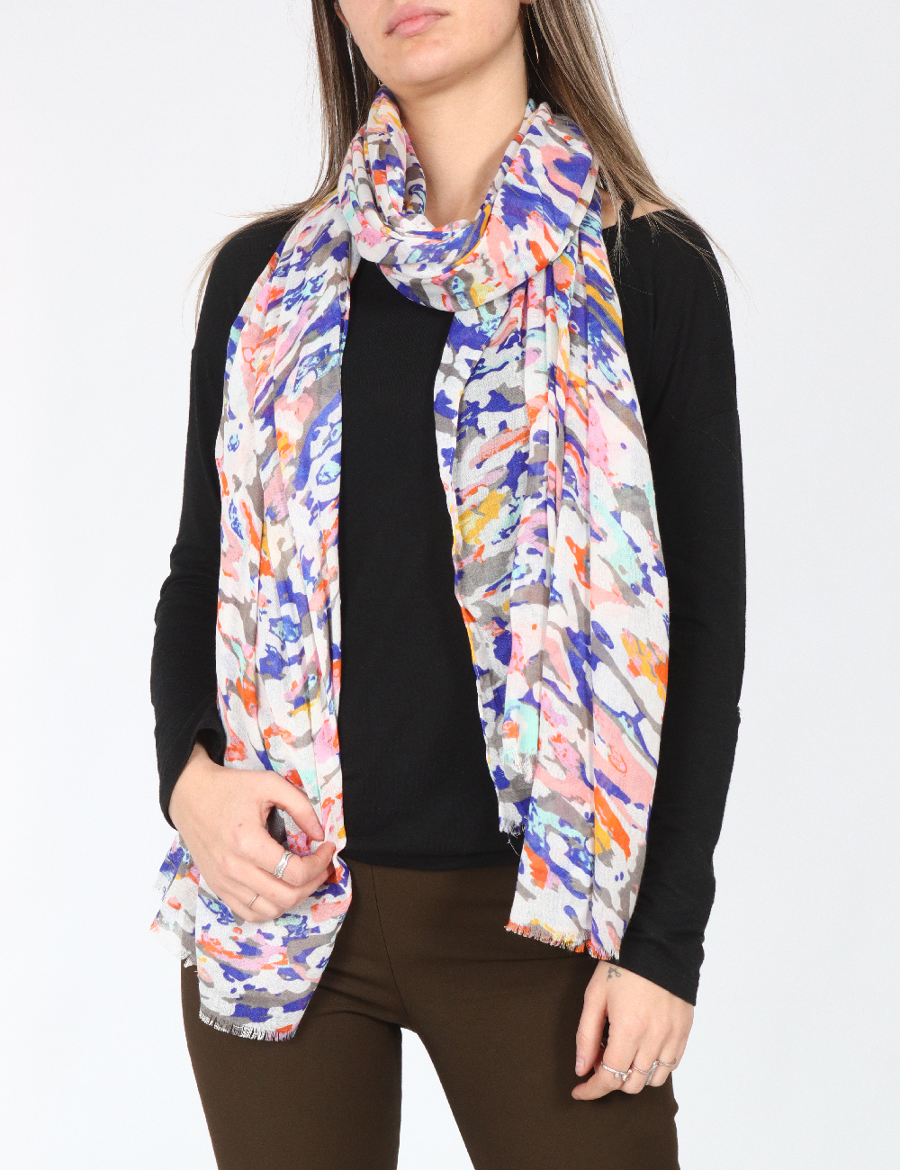 Esarfa Pull&Bear, mix culori