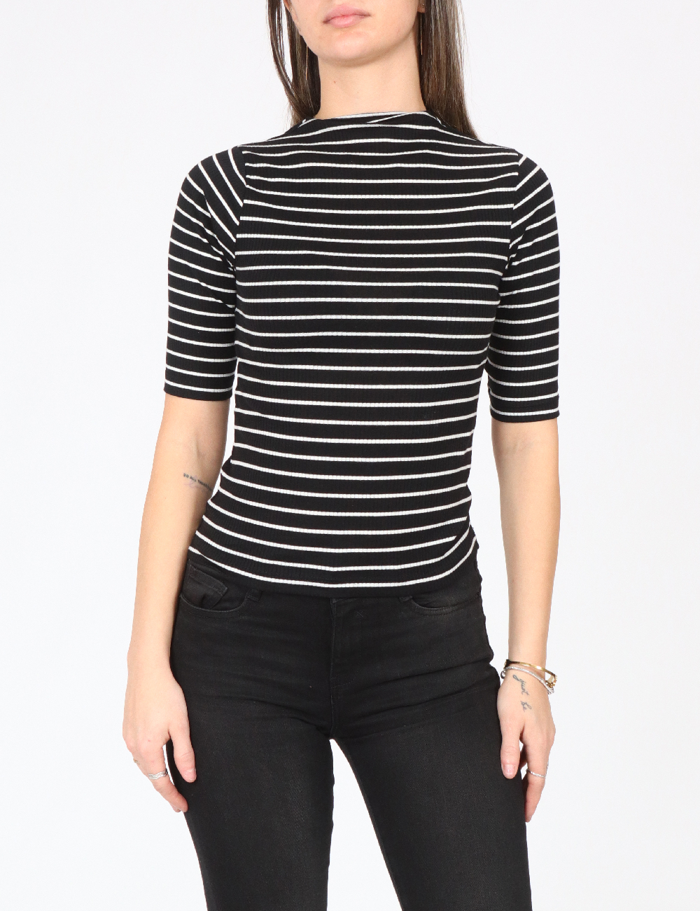 Bluza Pull&Bear, negru