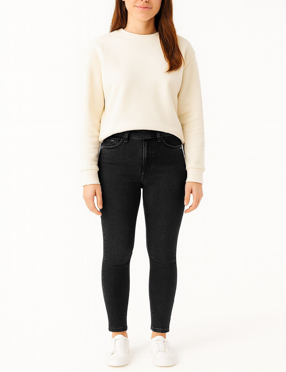 Blugi Pull&Bear, negru