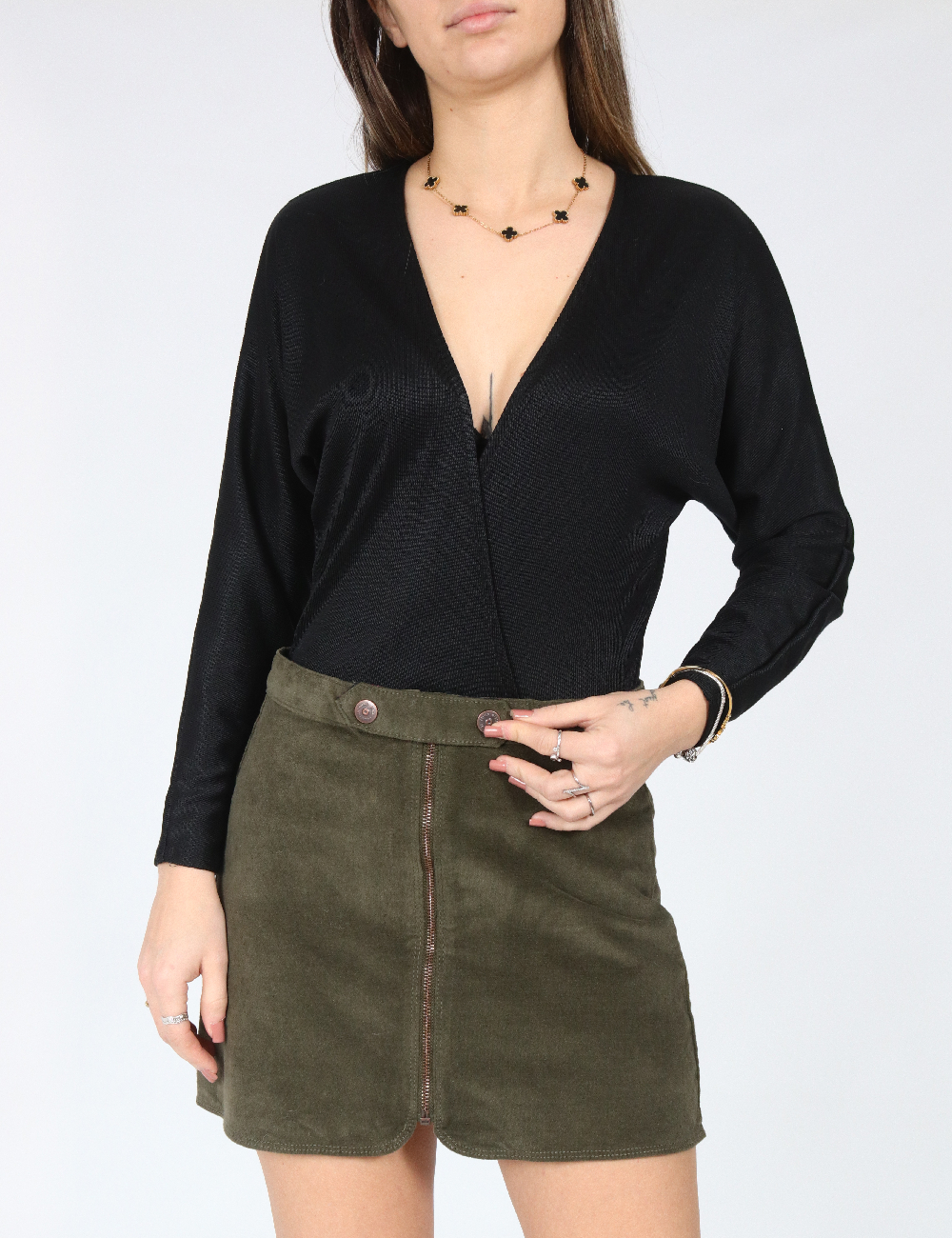 Body Pull&Bear, negru