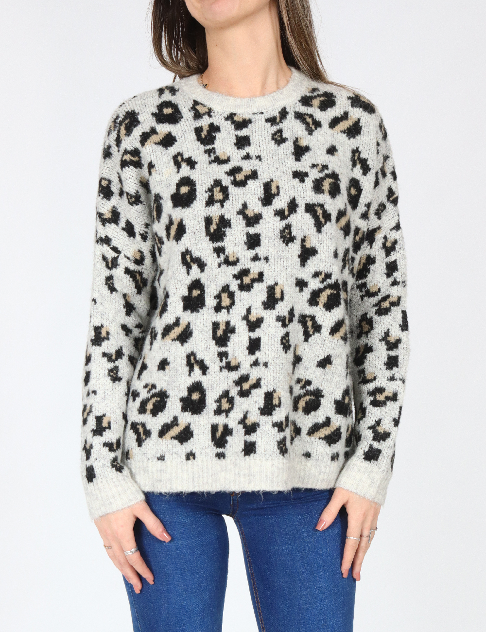 Pulover Pull&Bear, gri