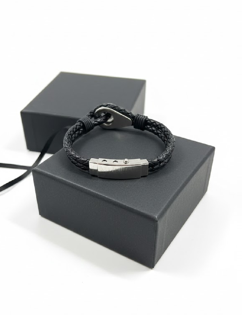 Bratara Massimo Dutti, negru