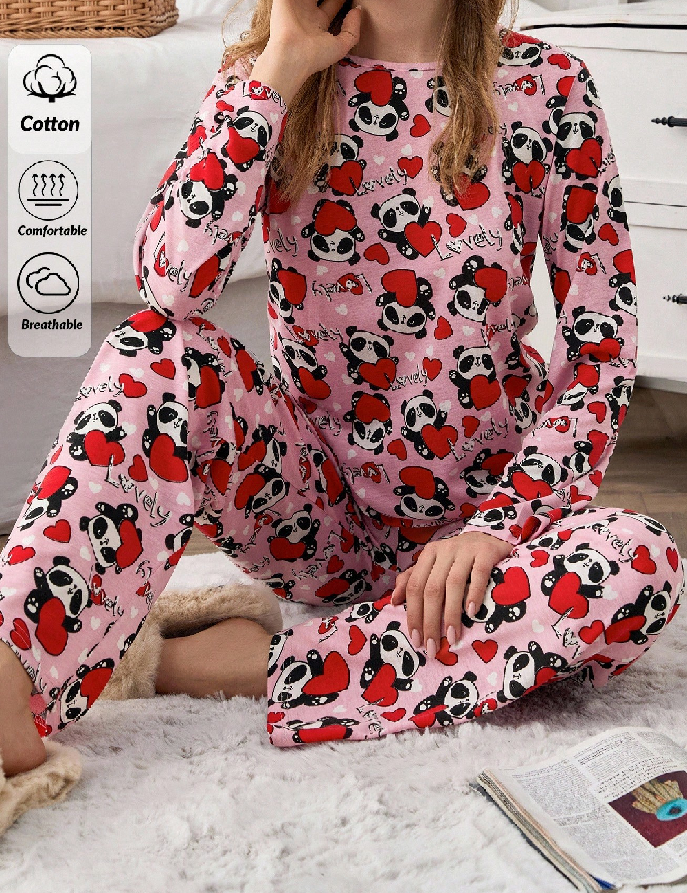 Pijama SHEIN, mix culori