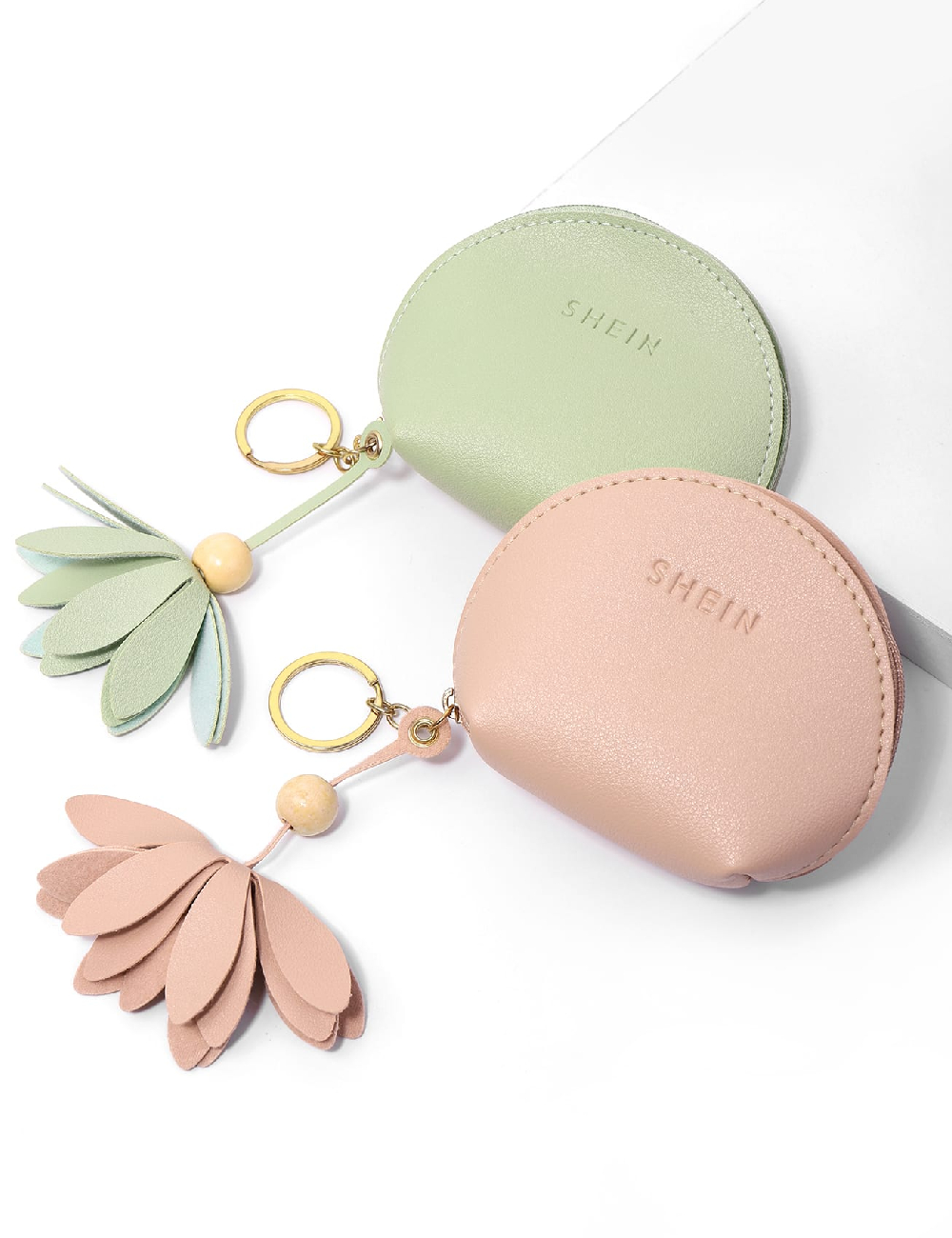 Mini portofel SHEIN, verde