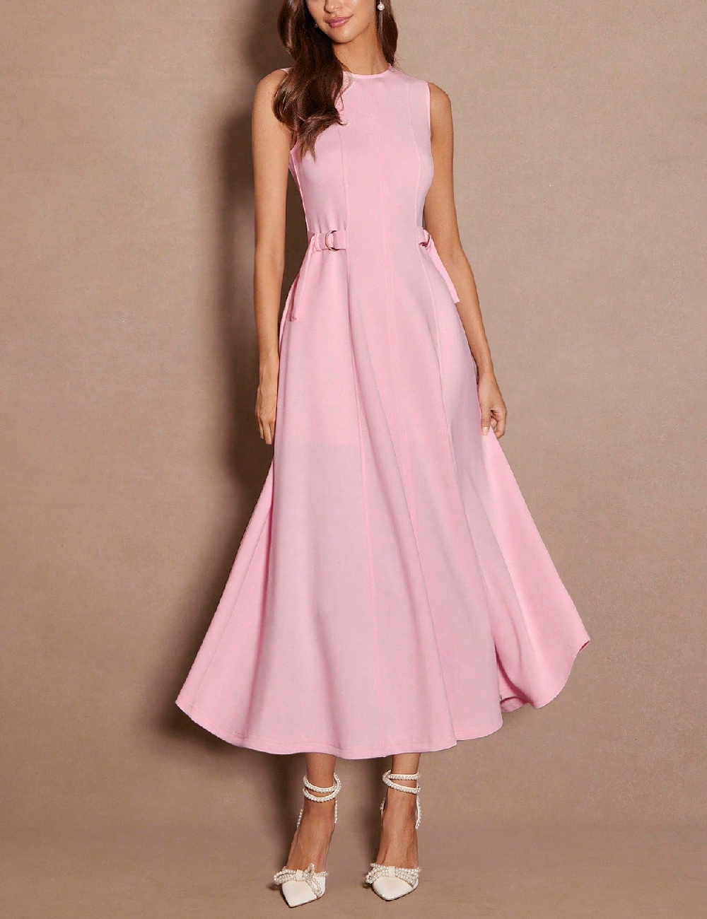 Rochie medie SHEIN, roz