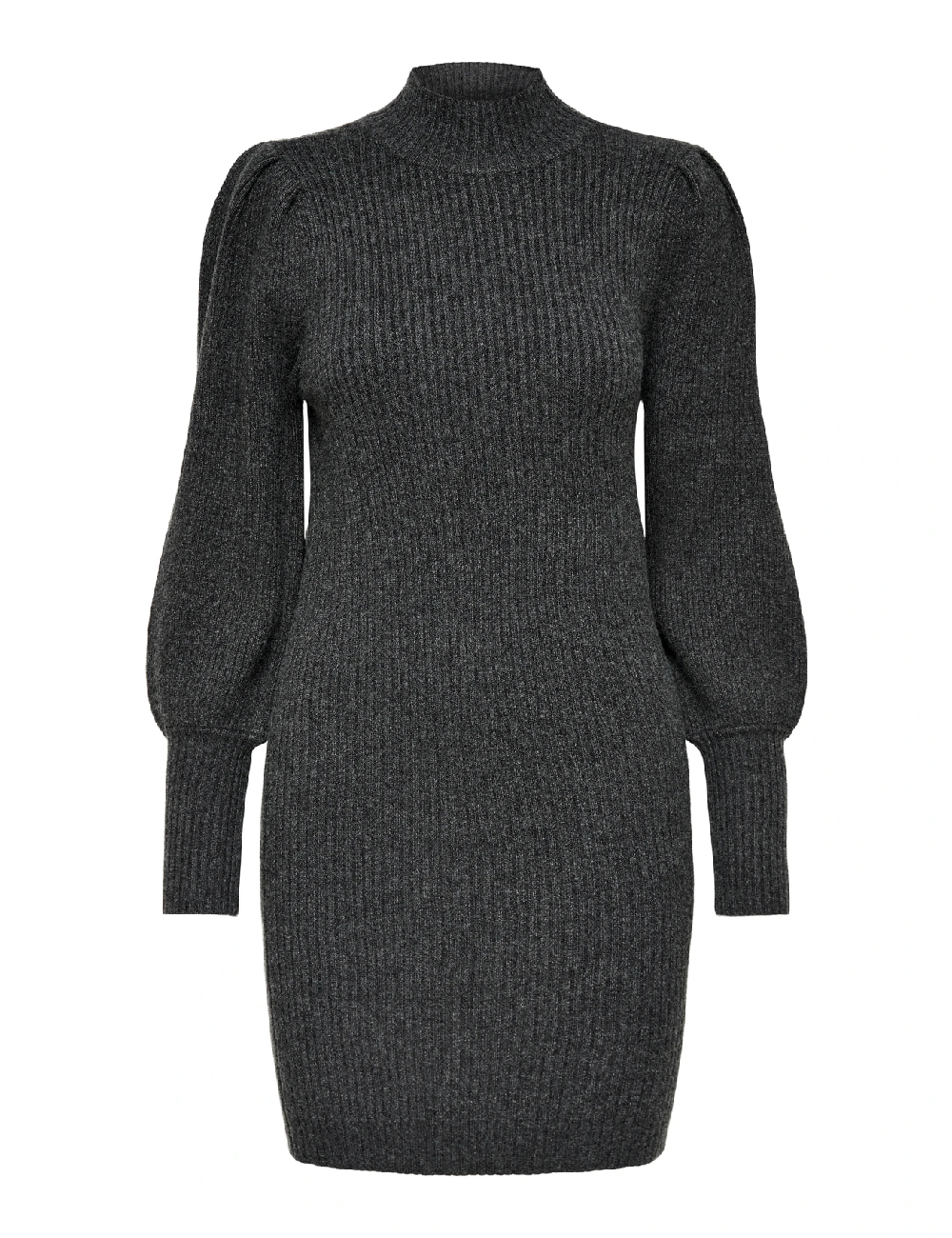 Rochie scurta Only Carmakoma, gri inchis