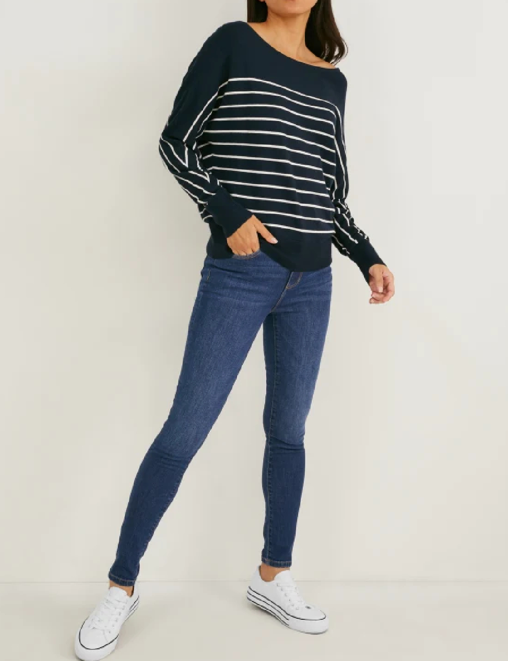 Blugi C&A, bleumarin