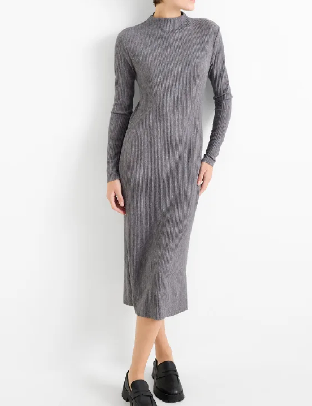 Rochie medie C&A, gri