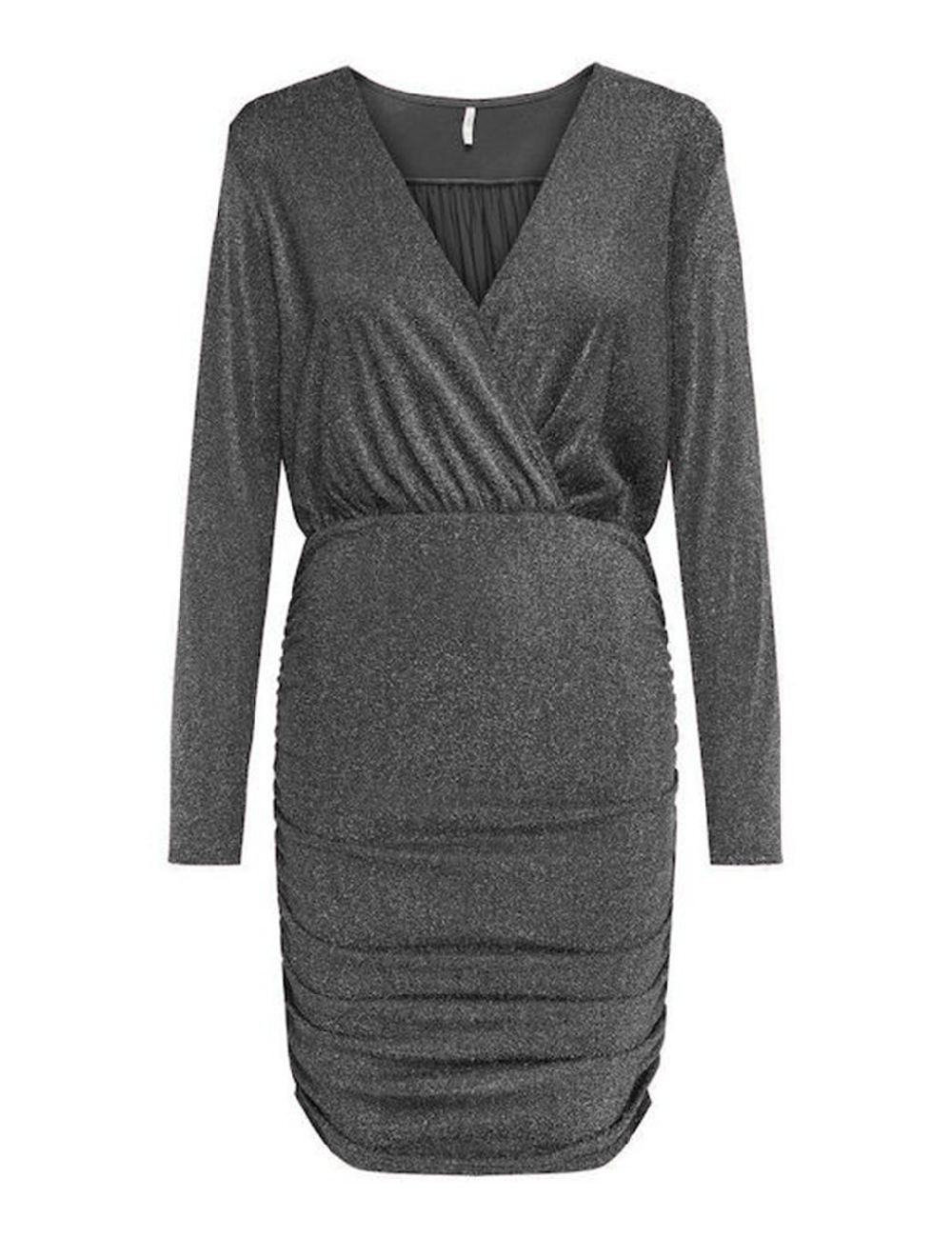 Rochie scurta Only, argintiu