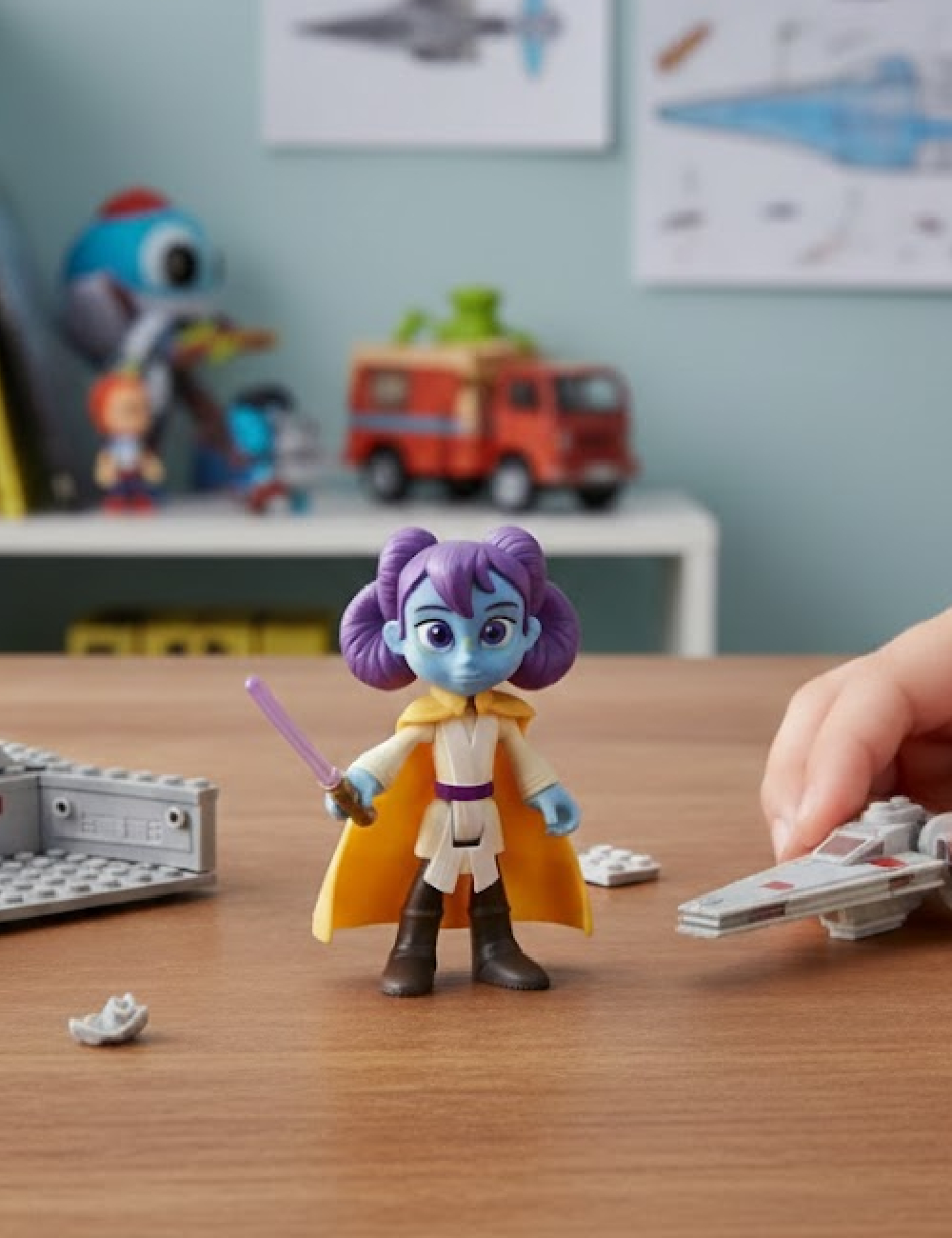 Figurina Star Wars Lys Solay Disney, mix culori