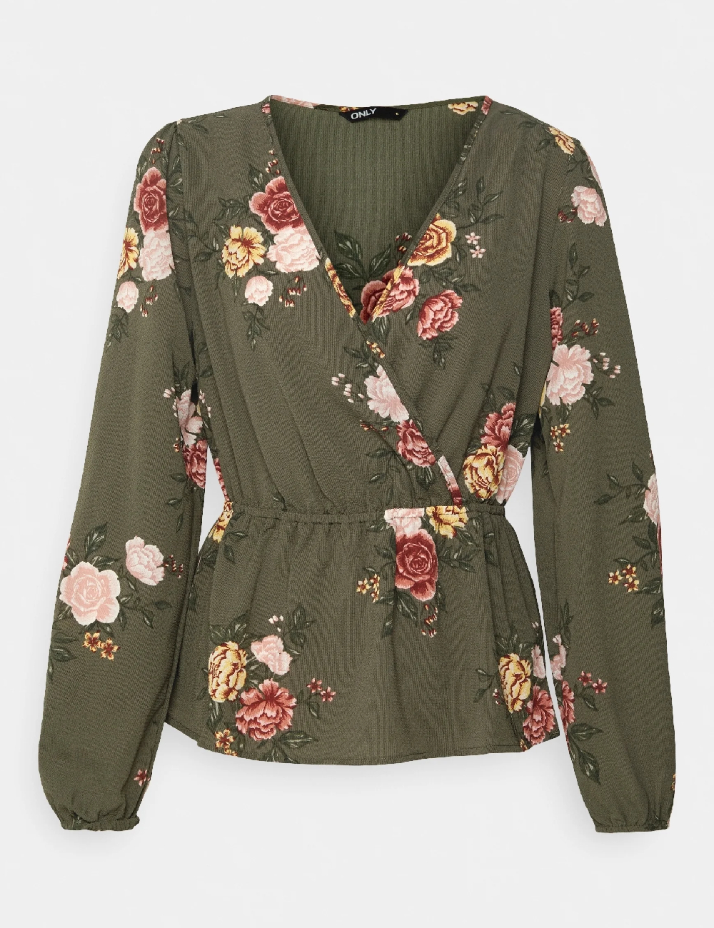 Bluza Only Carmakoma, verde