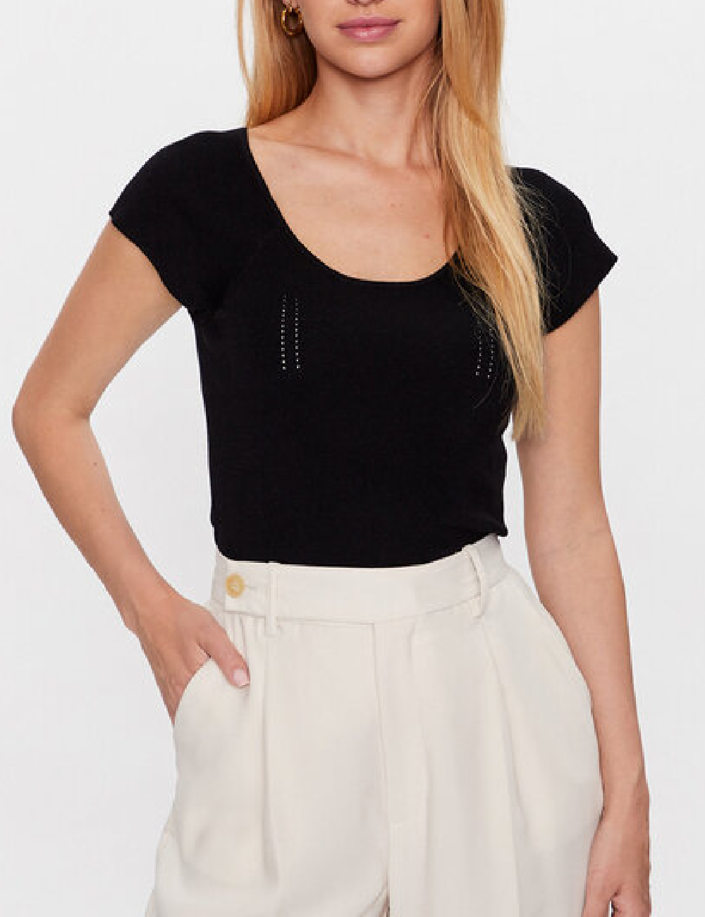 Bluza Jacqueline de Yong, negru
