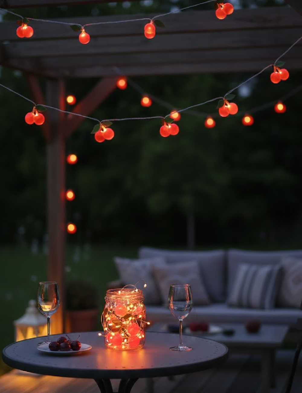 Ghirlanda luminoasa ACTION, rosu