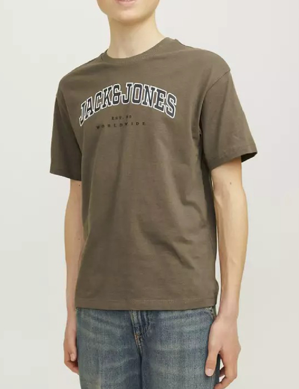 Tricou Jack&Jones, kaki