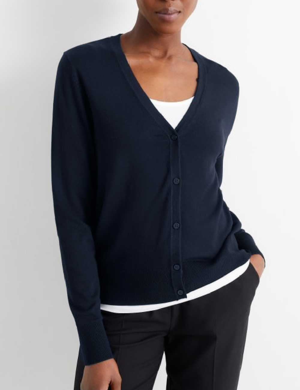 Cardigan C&A, bleumarin